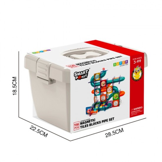 PIPE COLOR WINDOW MAGNETIC SHEET SET 156PCS- UPGRADED VERSION