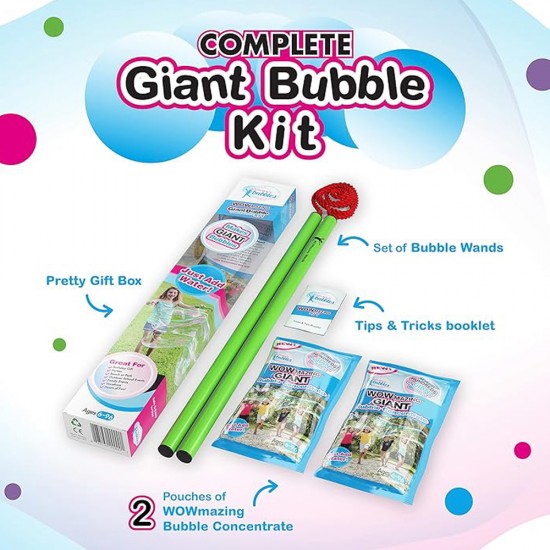 WOWMAZING™ GIANT BUBBLE - CONCENTRATE KIT WOWMAZING™ GIANT BUBBLE - CONCENTRATE KIT