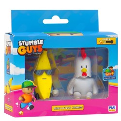 Stumble Guys Mini Action Fig 3" 2-PK Asst.