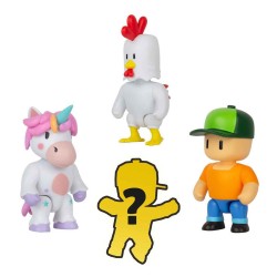 Stumble Guys Mini Action Fig 3" 4-PK Asst. Stumble Guys Mini Action Fig 3" 4-PK Asst.