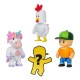 Stumble Guys Mini Action Fig 3" 4-PK Asst. Stumble Guys Mini Action Fig 3" 4-PK Asst.