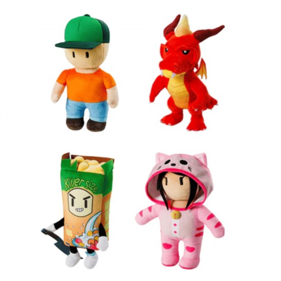 Stumble Guys Plush Buddies 8" Asst. CDU Stumble Guys Plush Buddies 8" Asst. CDU