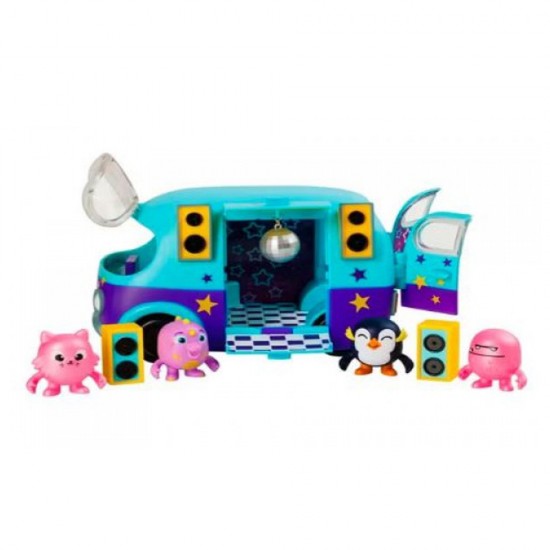 Piñata Smashlings Party Bus Playset Piñata Smashlings Party Bus Playset