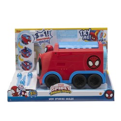 SPIDEY N FRIENDS WEB SPINNING HAULER TRANSFORMING VEHICLE