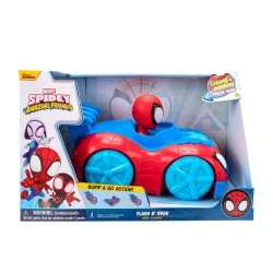 SPIDEY AND FRIENDS VEHCLE FLASH & DASH B/O
