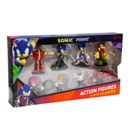 SONIC ARTICULATED ACTION FIGURES 8-PACK DELUXE BOX