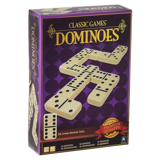 CLASSIC GAMES - DOUBLE-6 DOMINOES