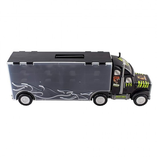 GIANT DINOSAUR TRUCK TOY CARRIER WITH CARS AND DINOSAURS GIANT DINOSAUR TRUCK TOY CARRIER WITH CARS AND DINOSAURS