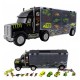 GIANT DINOSAUR TRUCK TOY CARRIER WITH CARS AND DINOSAURS GIANT DINOSAUR TRUCK TOY CARRIER WITH CARS AND DINOSAURS