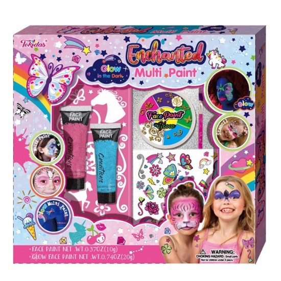 Enchanged Face Paint/Glow in the Dark