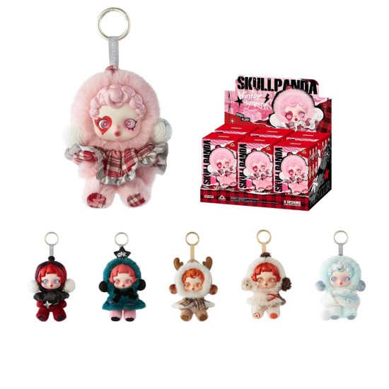 SKULLPANDA Winter Symphony Series Plush, 6PCs Blind Box Figures SKULLPANDA Winter Symphony Series Plush, 6PCs Blind Box Figures