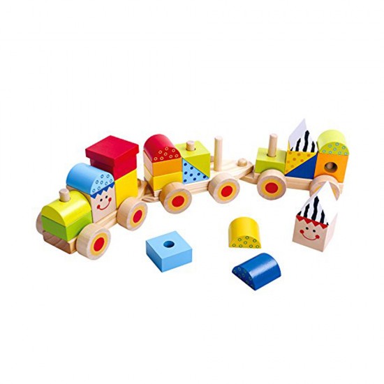 Tooky Toy Stacking Train