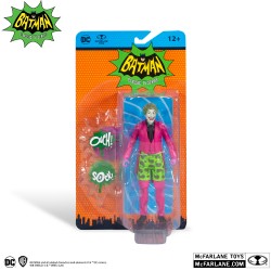 DC RETRO 6IN WV2 - BATMAN 66 - THE JOKER SWIM SHORTS
