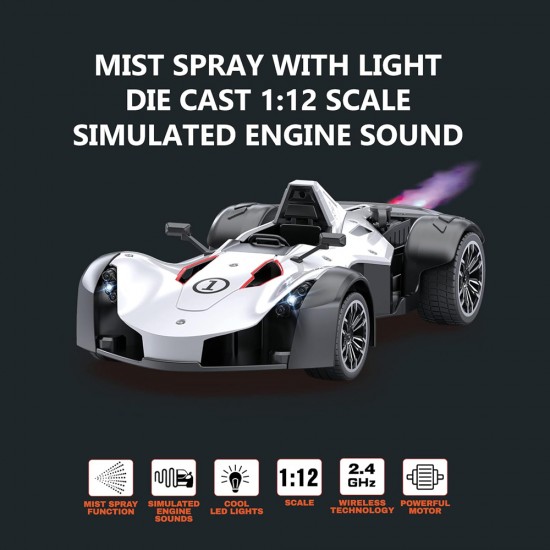 DIE-CAST SPRAY RACING CAR DIE-CAST SPRAY RACING CAR
