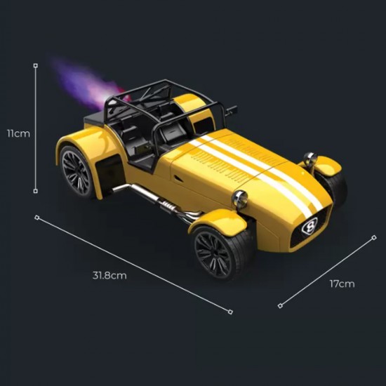 DIE-CAST SPRAY RACING CAR