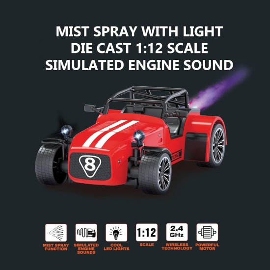 DIE-CAST SPRAY RACING CAR